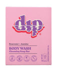 Dip Body Wash Cleansing Soap Bar - Rosewater & Jasmine