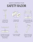 Plastic Free, Sustainable & Reusable Safety Razor