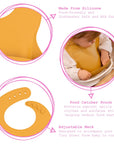 Silicone Baby Weaning Bib