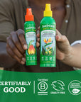 Badger Tick Spray, All Natural Tick Repellent, Deet-Free