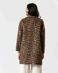 Ladies Cheetah Print Coat