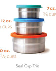 Seal Cup Trio
