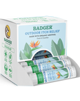 Badger Itch Relief Stick, Anti-Itch Cream for Bug Bites 12ct