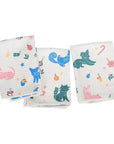 Once Again Home Co. - Mighty Mini Towel (Set of 3) Reversible - Nuthatch Merry Pets