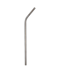 Long Thin Bent Stainless Steel Straw for Quart Mason Jars