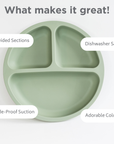 Silicone Suction Plate