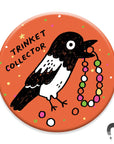 Trinket Collector Crow Magnet