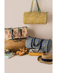Peregrine Block Print Weekender Bag