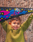 Super Grover Pennant • Sesame Street x Oxford Pennant
