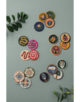 Teppi Beaded Coasters Set of 4