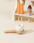Wooden Ice Cream Stand and Accessories