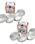 Mason Jar Lifestyle - 4 Pack Stainless Steel Spice Lids