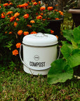 Compost Bin 0.8 Gallons - White