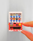 Mini Vending Machine Fridge Magnet, Retro Style