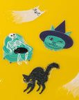 Ghost Cat Clear Sticker