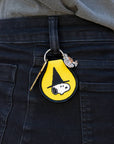 3P4 x Peanuts® Halloween - Snoopy Witch Patch Keychain