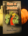 Kiss of Dracula, soft enamel pin that slides!
