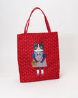 Kusuguru "Honey Bean Princes" Jacquard Tote Premium Chenille