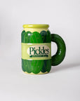 Novelty Ceramic Mug, Pickle Jar