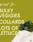 EXTRA LARGE Reusable Vegetable Storage Bag for the Fridge