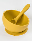 Silicone Suction Bowl and Spoon Set