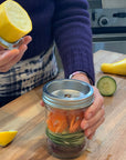 Jarware 3 in 1 Spiralizer for Wide Mouth Mason Jar