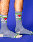 I ❤️ Naps Gym Crew Socks