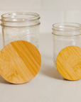 Bamboo Mason Jar Lid | Standard Mouth