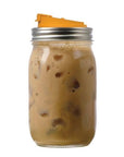 Jarware Drink Lid for Regular Mouth Mason Jar