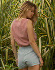 Denim Cabana Shorts
