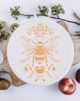 Your Green Kitchen - Bee Bowl covers PACKAGED/ Set of 2 /MED,LG