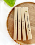 Me Mother Earth - Bamboo Charcoal Toothbrush | Compostable + Zero Waste