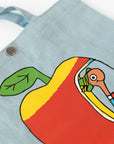 3P4 x Richard Scarry® - Apple Car Market Tote