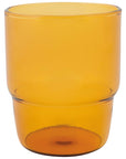 Danica Heirloom - Stackable Drinking Glass 13 oz - Amber