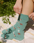 Socks that Save Cats (Teal Cats)