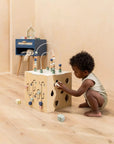 Wooden Activity Cube