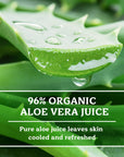 Badger Aloe Vera Gel for Face & Body, Sunburn Relief