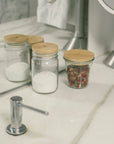 Me Mother Earth - Wide Solid Bamboo Mason Jar Lids