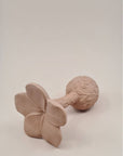 Natural rubber Rattle Plumeria - Rose