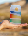 Human Nature Designs - Colorful Mountain Beer Glass - Colorful Glassware