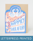 Egg Press Manufacturing - Wedding Congrats Die-cut Letterpress Greeting Card by Hello!Lucky