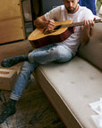 Socks that Support Music (Gray Music Notes)