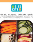 Bits Kits Bento Box Lunch, 1 Compartment, 6.25" x 5" x 1.75"