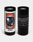 Tarot Candle, Death - 6" Tall & 60 Hr Burn, Tobacco & Orange