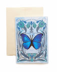 Blue Morpho Butterfly 'Pop-Out' Greeting Card