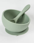 Silicone Suction Bowl and Spoon Set