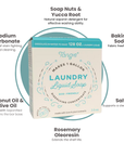 Tangie Laundry Concentrate Bar – Makes 1 Gallon, Zero Waste