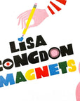 Lisa Congdon - Set of 5 Magnets