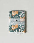 Haikara Little Handkerchief - Shiba, Karakusa Green