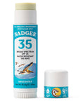 Badger Mineral Sunscreen Face Stick SPF 35, Travel Size 12ct